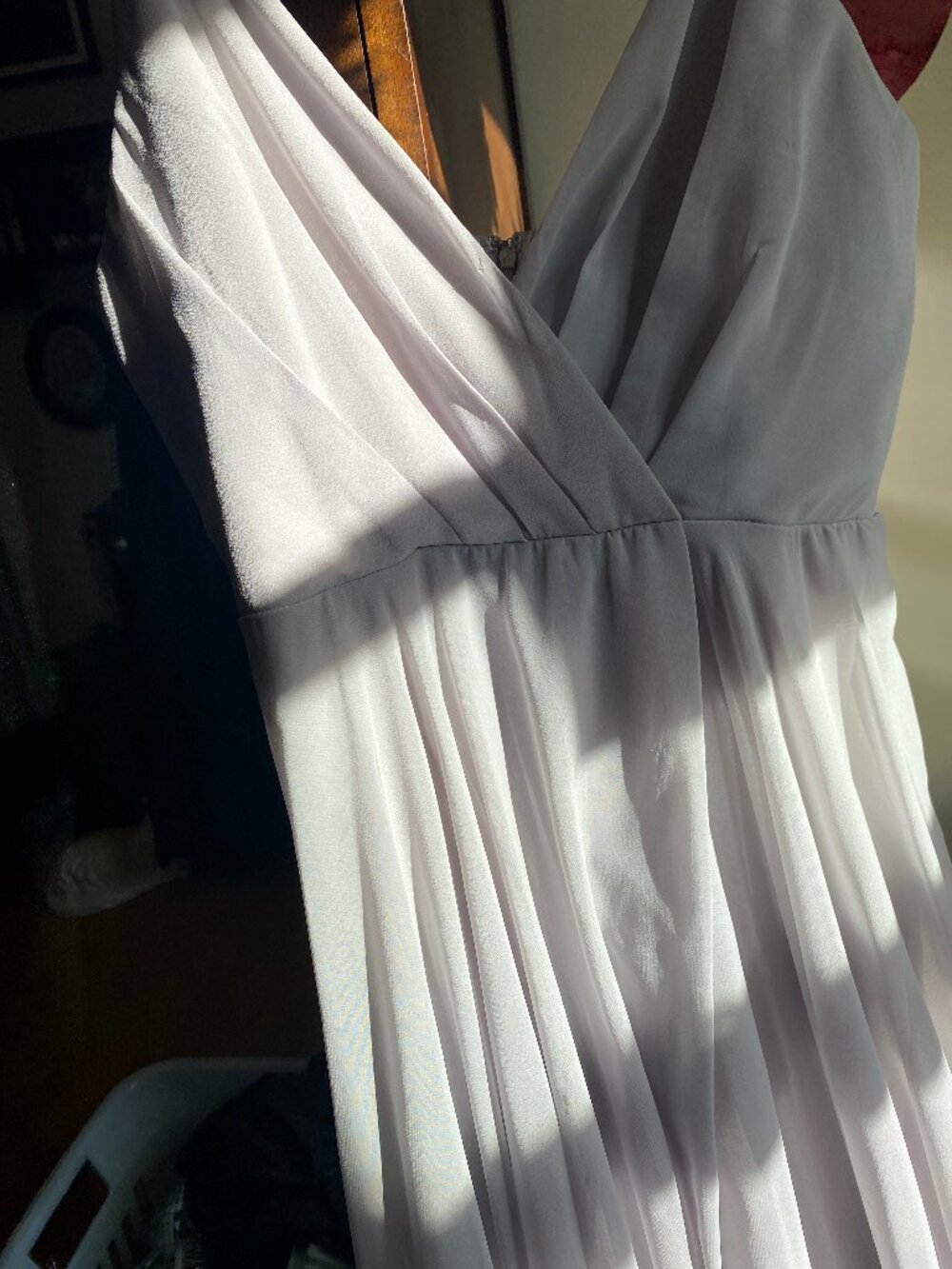 Lilac Flowy Maxi Dress / Bridesmaid / Prom / Wedding Guest / Aelis Maniju